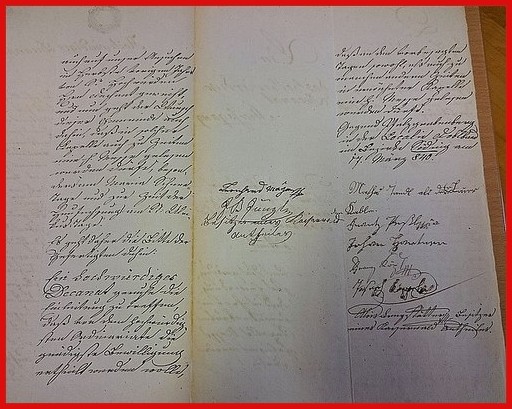 Originaldokument / Gertrude Reiterer Diözesanarchiv Graz